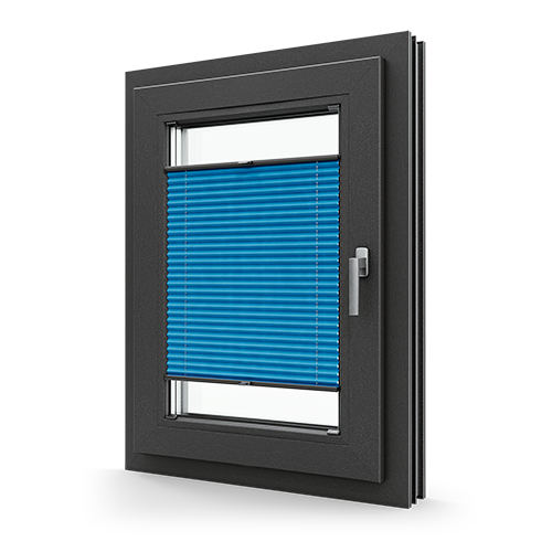 MYshade 6 Paralumi Di Carta Oscuranti Per Finestre | Tende Plissettate Adesive, Regolabili E Tagliabili, Senza Fori | Bianco/Marrone/Nero, Per Affitto O Cameretta