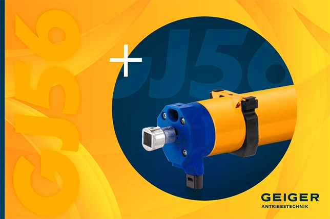 Geiger GJ56 – il nuovo motore per veneziane