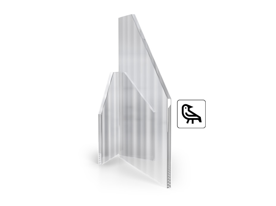 Vetro sicuro per gli uccelli – AviSafe