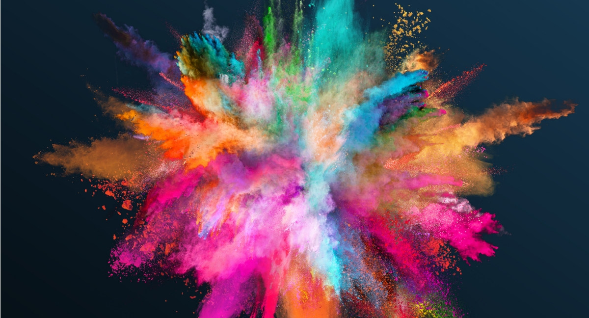 Lassen Sie uns mit den Farben spielen