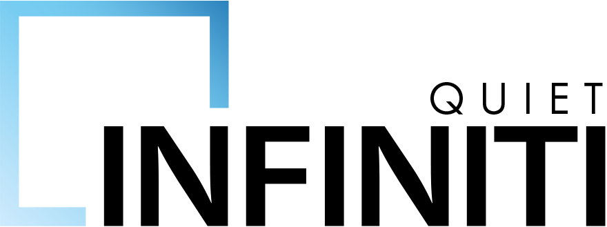 Logo systému INFINITI Quiet
